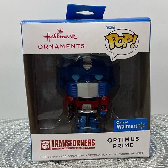 Hallmark Transformers Optimus Prime Funko POP Ornament NWT - Picture 8 of 12